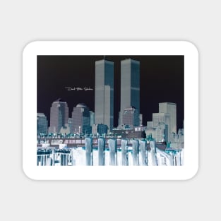 World Trade Center - Twin Towers - 09/07/2001 Magnet