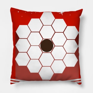 James Webb Space Telescope space art Pillow