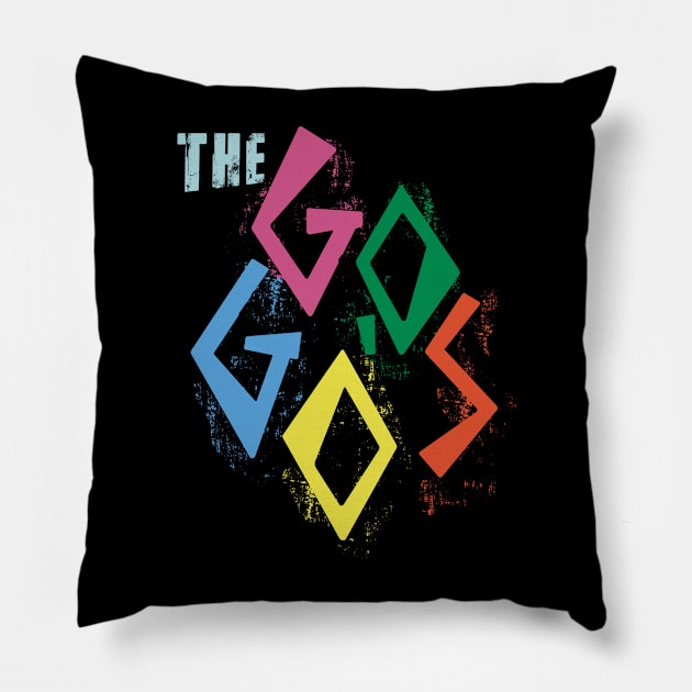 90s The Go-Go's Pillow by Search&Destroy