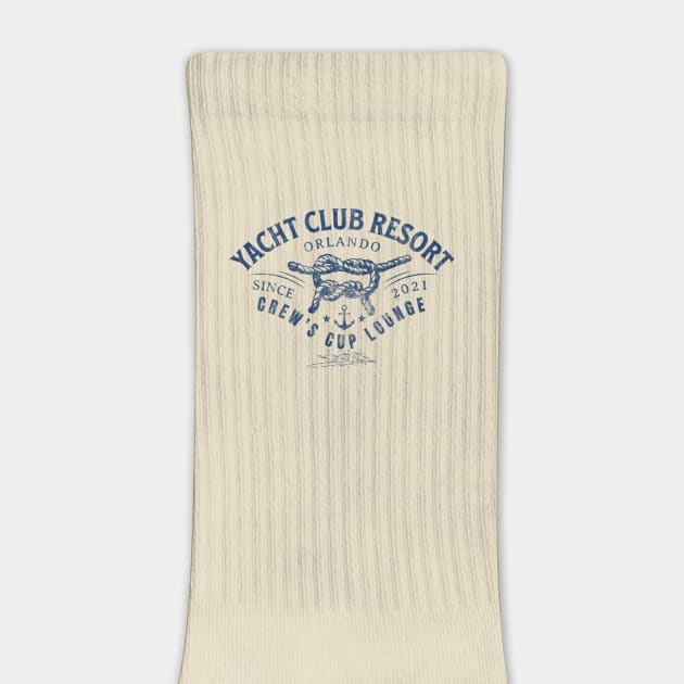 Distressed Yacht Club Resort Crew's Cup Lounge Orlando Florida by Joaddo