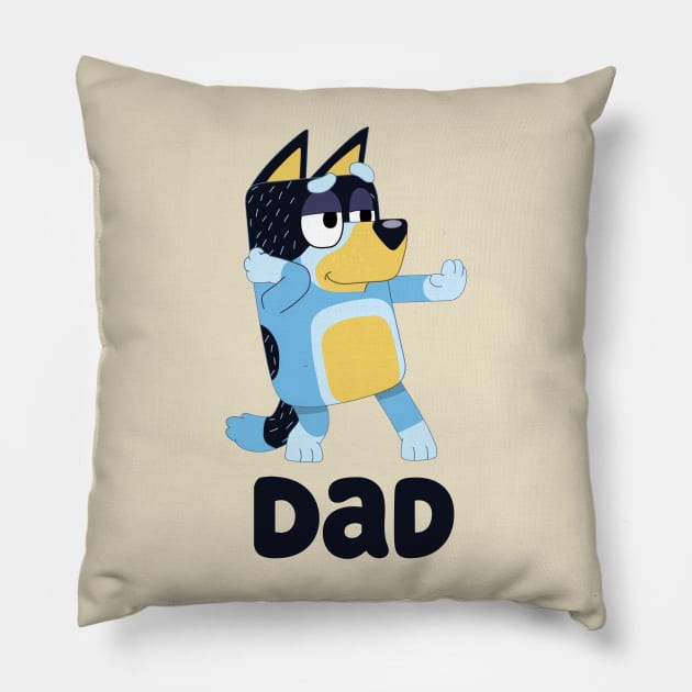 dance dad style Pillow by Otis Prank Calls