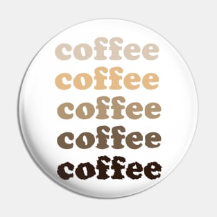 Coffee Jitters Pin