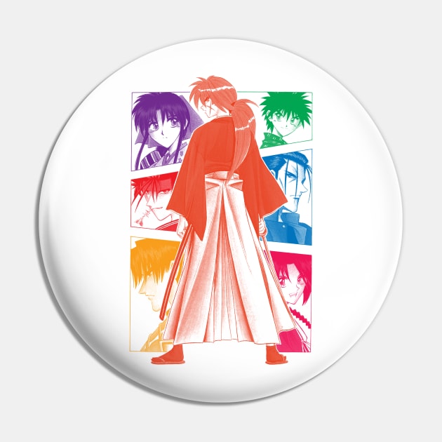 Color Kenshin Light Pin by geekingink