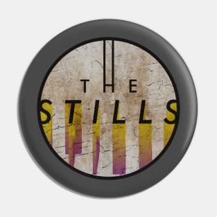 THE STILLS - VINTAGE YELLOW CIRCLE Pin