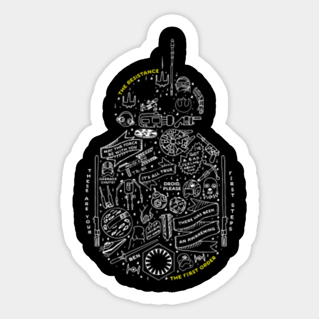 droid please bb8 sticker