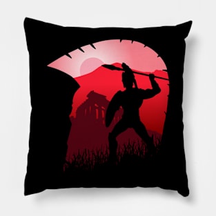 Spartan Sunset Pillow