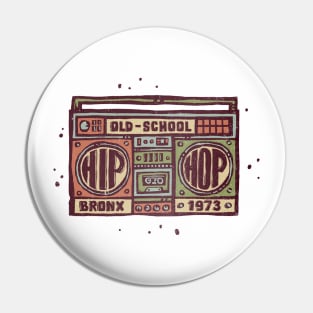 Hip Hop 1973 Pin