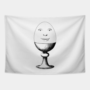 An Egg Head Tapestry