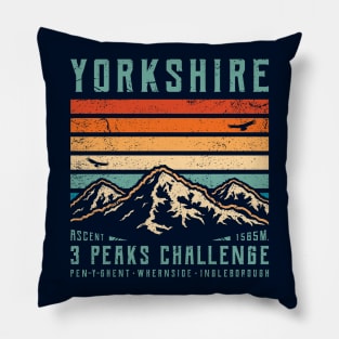 Yorkshire Three Peaks Challenge Pillow