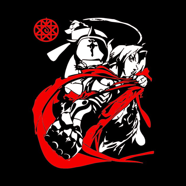 Fullmetal Alchemist Brotherhood by OtakuPapercraft