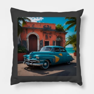 Cuban car Pillow