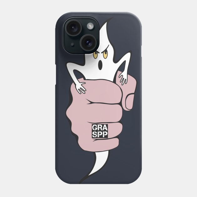 GRASPP Ghost Hand logo Phone Case by Ghostgramps