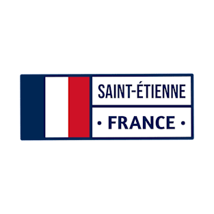 Saint-Étienne France Flag T-Shirt