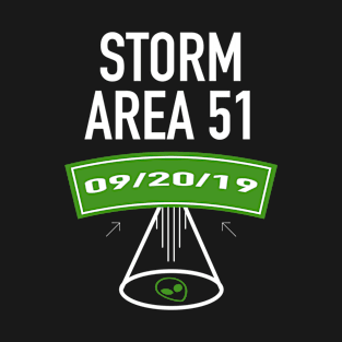 Storm Area 51 - They Can't Stop Us All T-Shirt