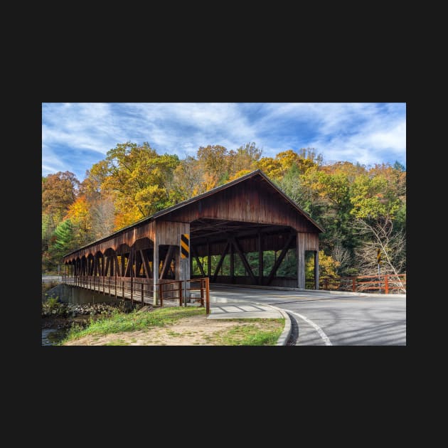 Mohican Covered Bridge by dalekincaid