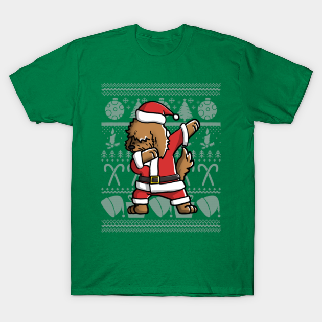 goldendoodle ugly christmas sweater