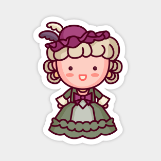 Kawaii Marie Antoinette Character Magnet