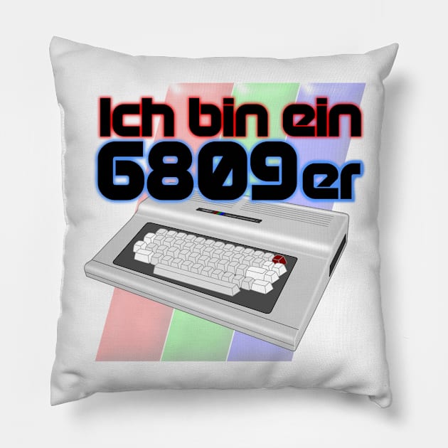 Tri Ich bin ein Pillow by sgarciav