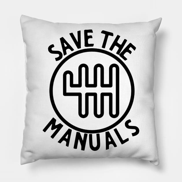 Save the manuals Pillow by Sloop