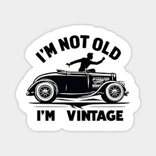 Vintage Car Magnet