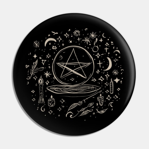 Witch’s altar Pin by Apart Design