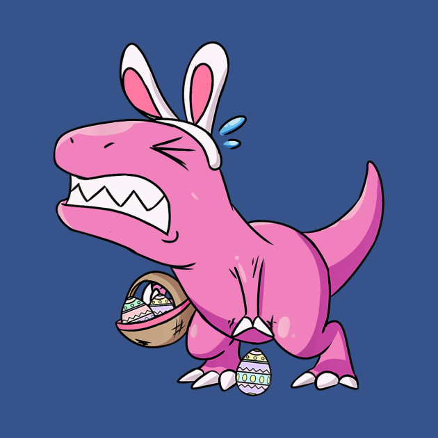 Discover Easter Dinosaur Shirt T-Rex Egg Hunt is On Funny Tee Basket - Easter Dinosaur - T-Shirt