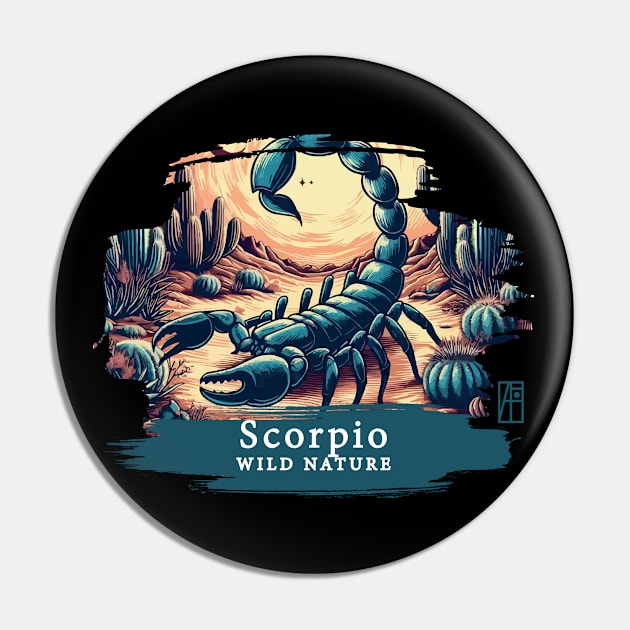 Scorpio - WILD NATURE - SCORPIO -6 Pin by ArtProjectShop