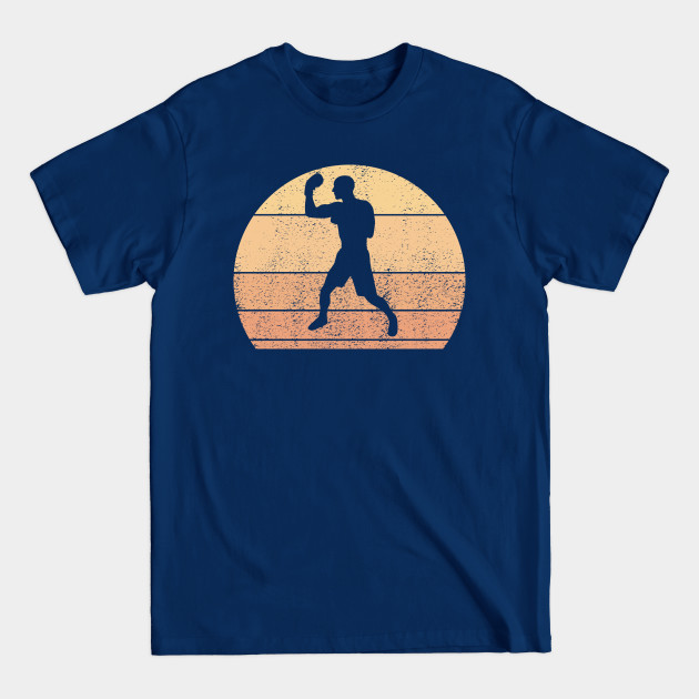 Disover Retro Sunset Boxing - Retro - T-Shirt