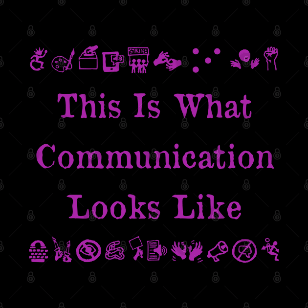 Nonverbal Communication by LondonAutisticsStandingTogether