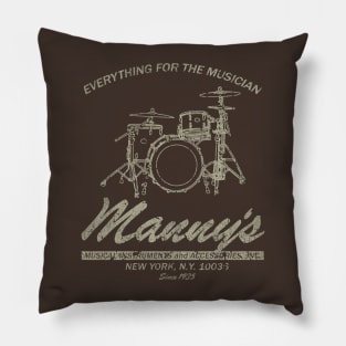 Manny's Music 1935 (Fresh Design) Pillow