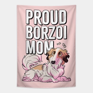 Borzoi-Mom Tapestry