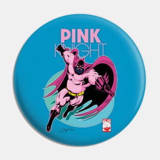 pink knight bear Pin