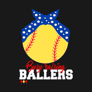 Raising Ballers Softball Player T-Shirt