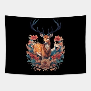 Deer Artwork Tapestry