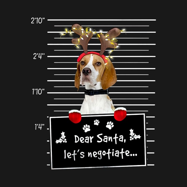 English Pointer Dear Santa Let's Negotiate Christmas by nakaahikithuy