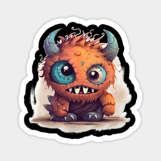 🎉🌟 CuddleMunch: The Cutest Monster Ever! 🌟🎉 Magnet