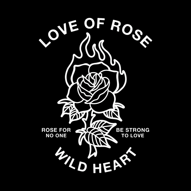 love of rose wild heart by alselinos