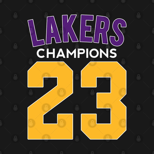 Lakersss Champions 2023 Edition Varsity 2 by ENTIN 