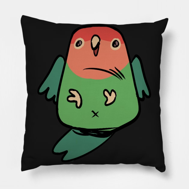 Lovebird Pillow by Netoey