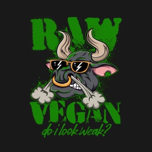 Angry Bull / Raw Vegan T-Shirt