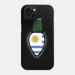 Uruguay Flag Christmas Light Phone Case