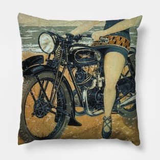 Wolf Motorcycles Pillow