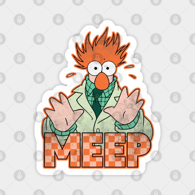 Muppet Meep Magnet by ManulaCo