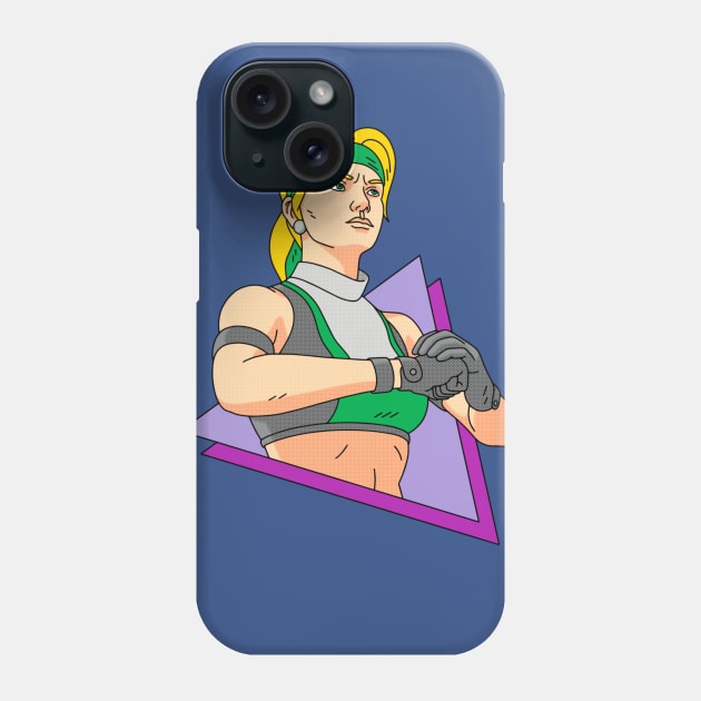 Mortal Kombat - Sonya Phone Case by BryanWestArt