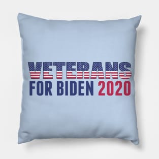 Veterans for Biden 2020 Pillow