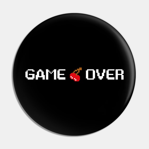 Game Over Pin by PopGraphics