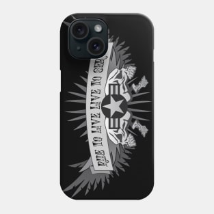 Ride to Live. Live to Serve. Phone Case