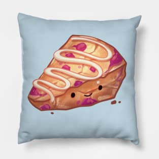 Cute Raspberry Scone Pillow