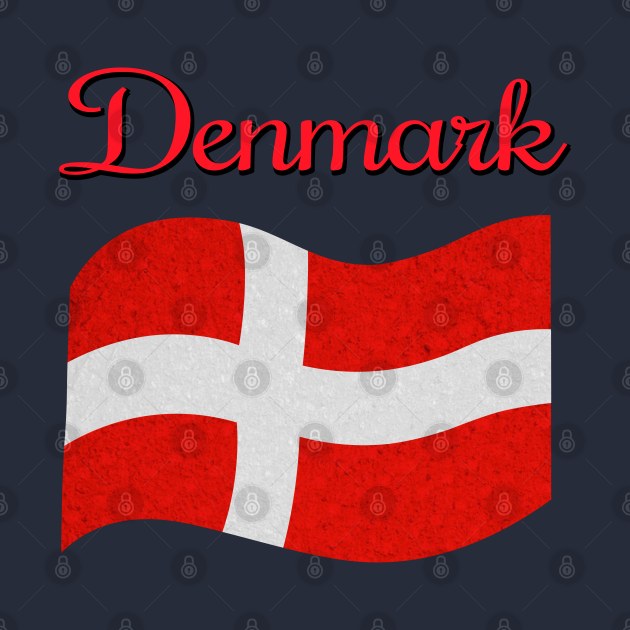 Flag of Denmark, danmarks flag by Purrfect