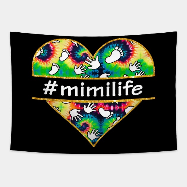 Hippie Heart Mimi Life Tapestry by gotravele store